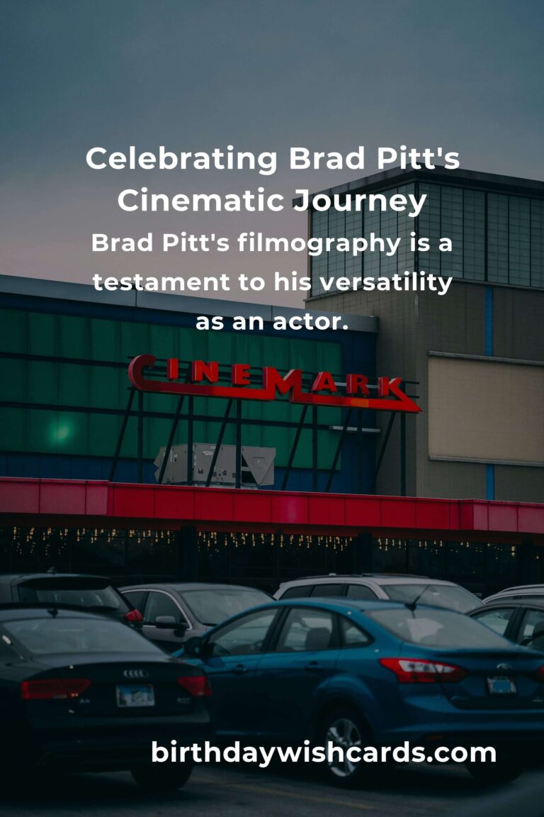 Celebrating Brad Pitt's Birthday: A Cinematic and Musical Journey