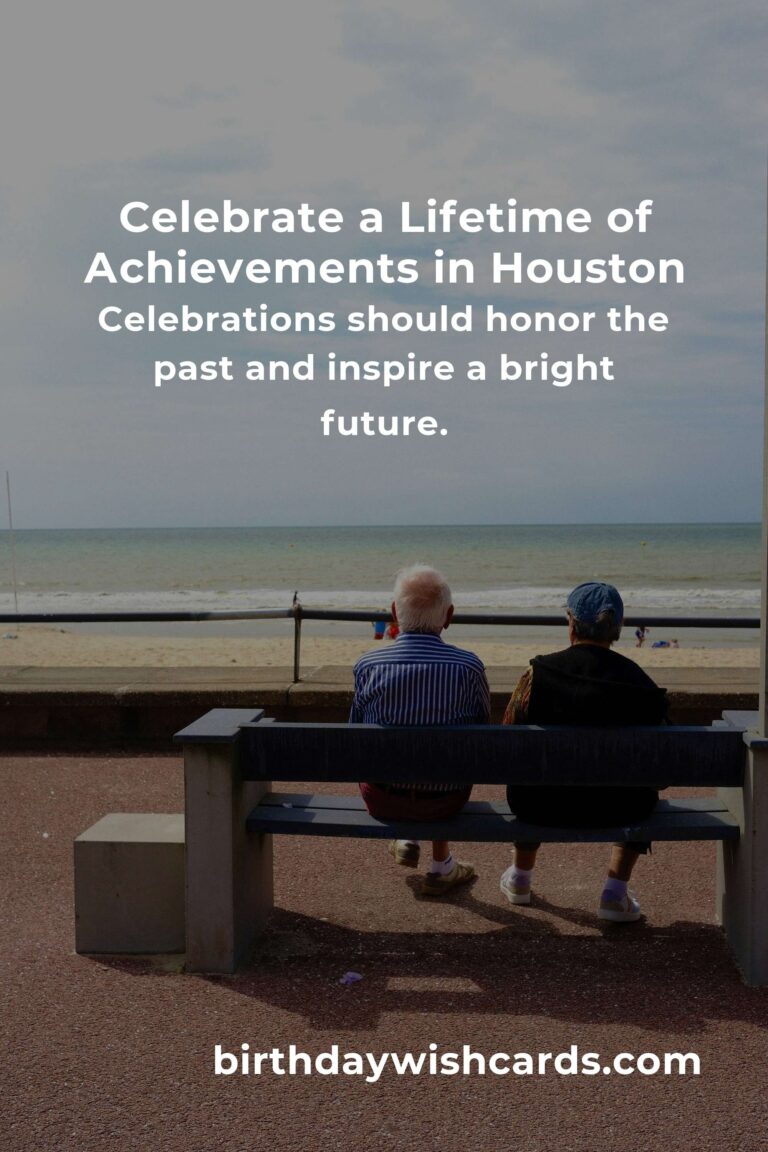 Celebrating Forever: A Heartfelt Guide to Planning a Retirement Anniversary in Houston