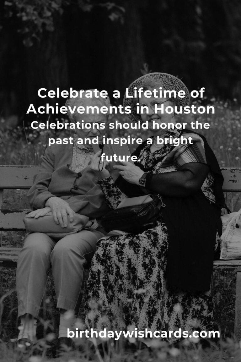 Celebrating Forever: A Heartfelt Guide to Planning a Retirement Anniversary in Houston