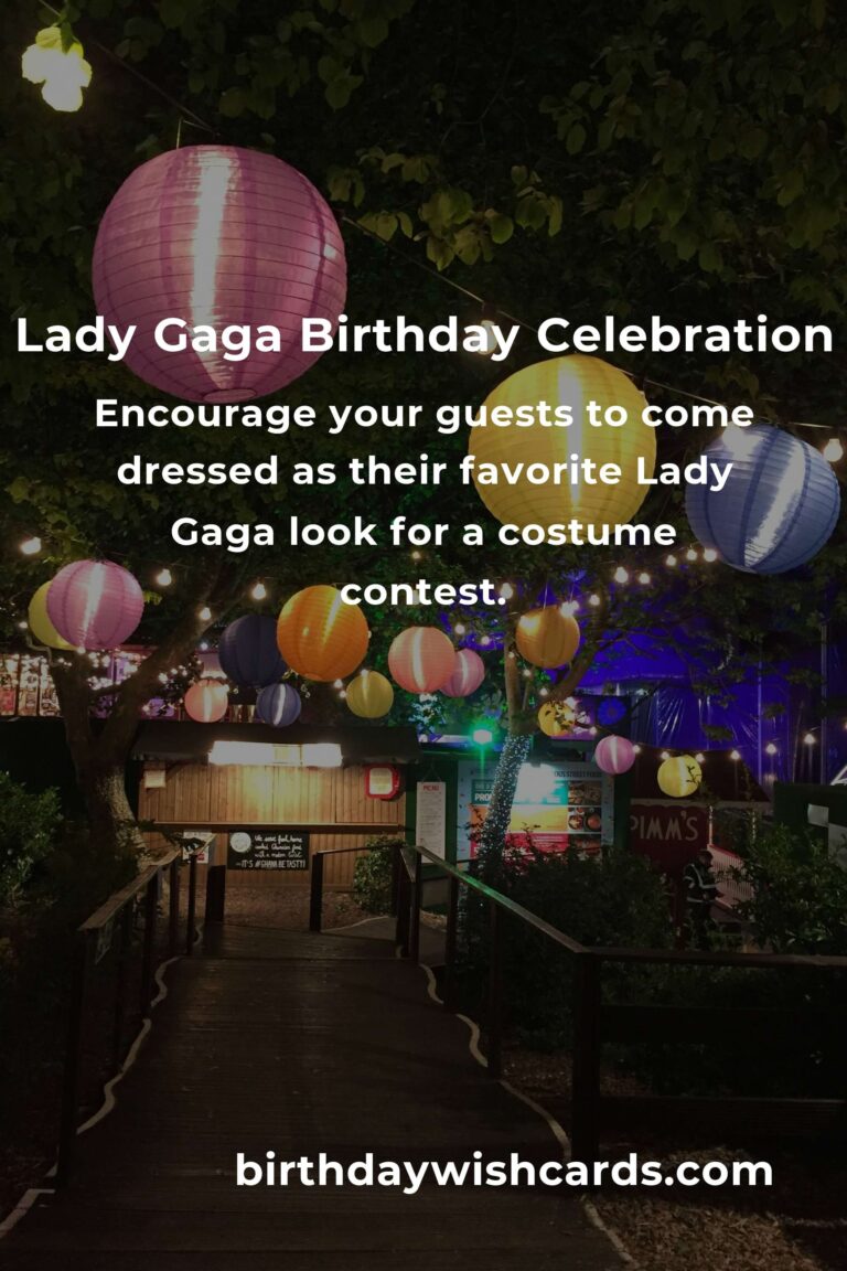 Celebrating Lady Gaga’s Birthday: Fun Party Ideas