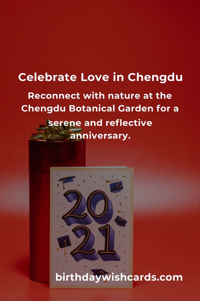 Celebrating Love: 13 Heartfelt Graduation Anniversary Ideas for Couples in Chengdu