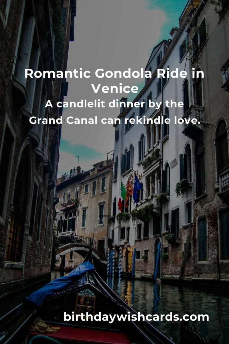 Celebrating Love: 18 Heartfelt Graduation Anniversary Ideas for Couples in Venice