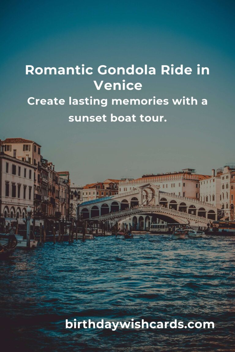 Celebrating Love: 18 Heartfelt Graduation Anniversary Ideas for Couples in Venice