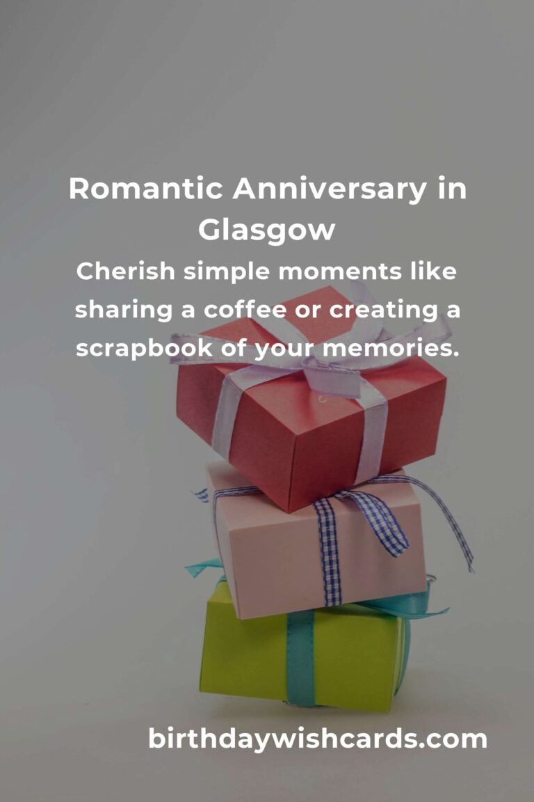Celebrating Love: 20 Heartfelt Graduation Anniversary Ideas for Couples in Glasgow