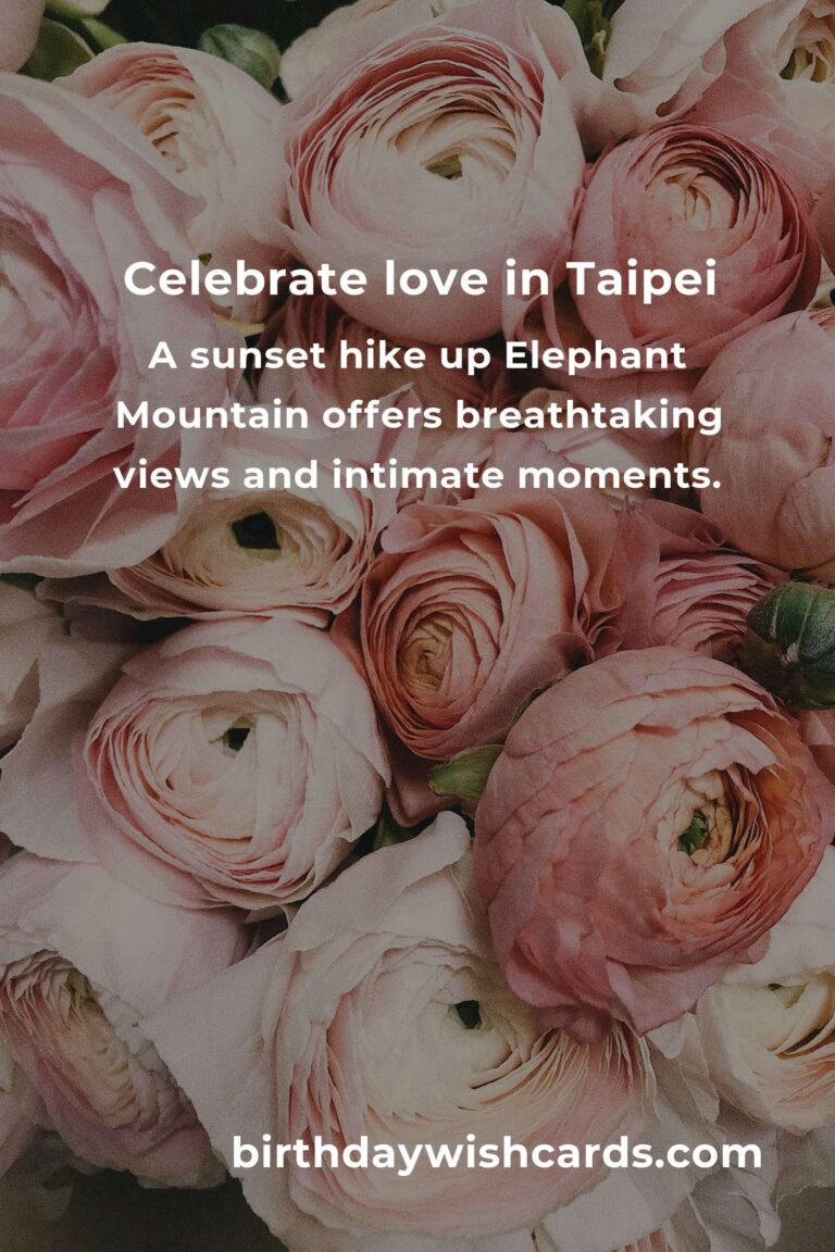 Celebrating Love: 21 Magical First Date Anniversary Ideas in Taipei