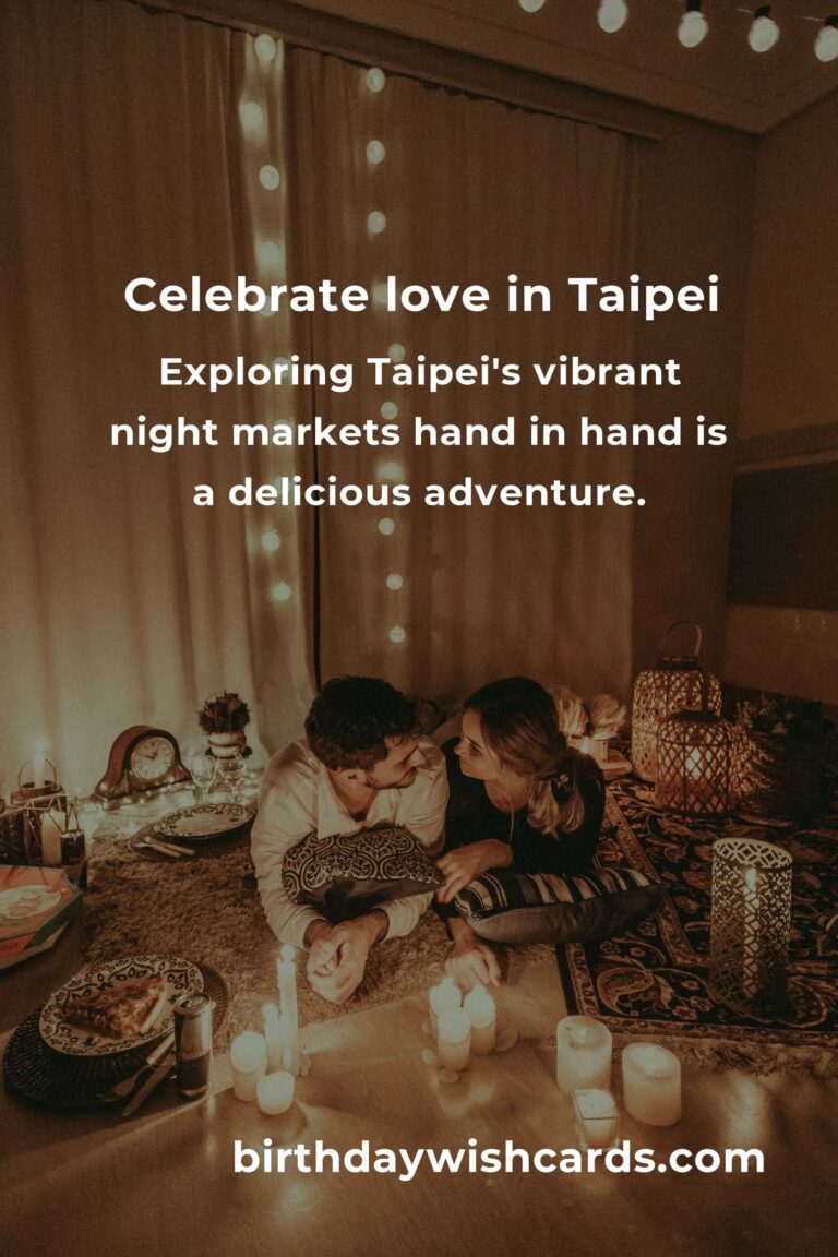 Celebrating Love: 21 Magical First Date Anniversary Ideas in Taipei