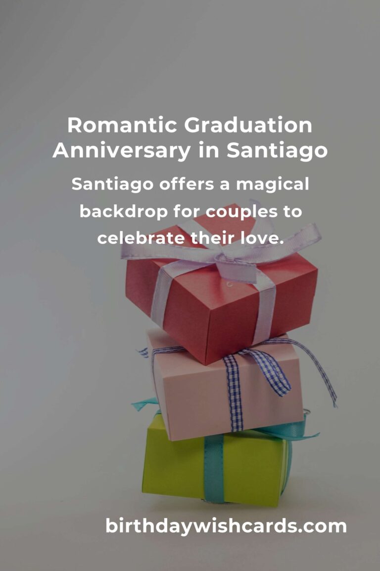 Celebrating Love: 26 Heartfelt Graduation Anniversary Ideas in Santiago for Couples