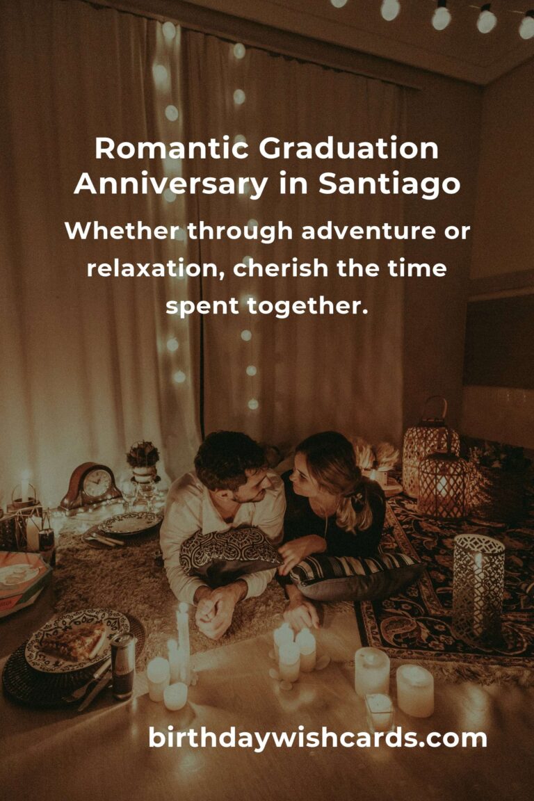 Celebrating Love: 26 Heartfelt Graduation Anniversary Ideas in Santiago for Couples