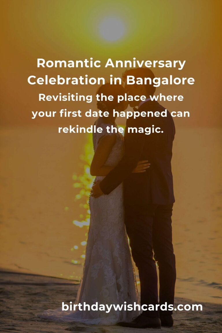 Celebrating Love: 44 Romantic Anniversary Ideas for Couples in Bangalore