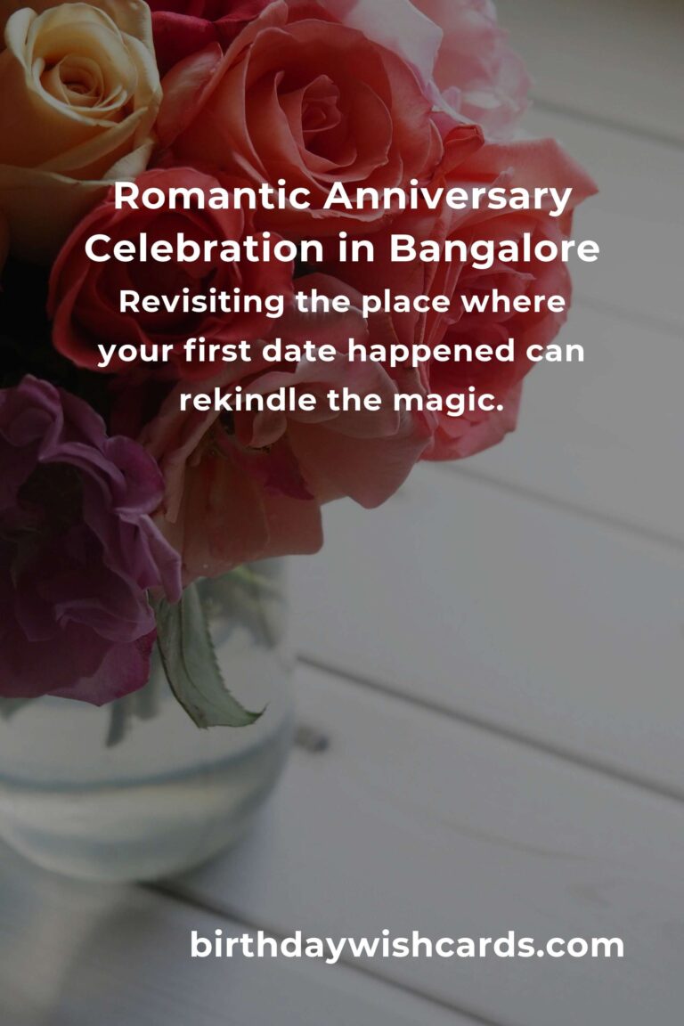 Celebrating Love: 44 Romantic Anniversary Ideas for Couples in Bangalore