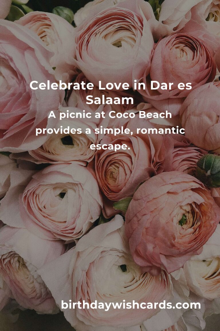 Celebrating Love: 9 Heartfelt Graduation Anniversary Ideas for Couples in Dar es Salaam