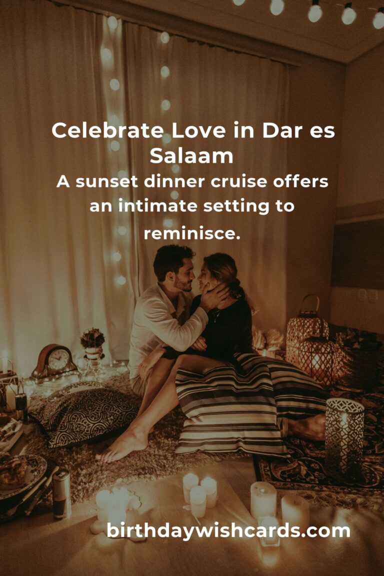 Celebrating Love: 9 Heartfelt Graduation Anniversary Ideas for Couples in Dar es Salaam
