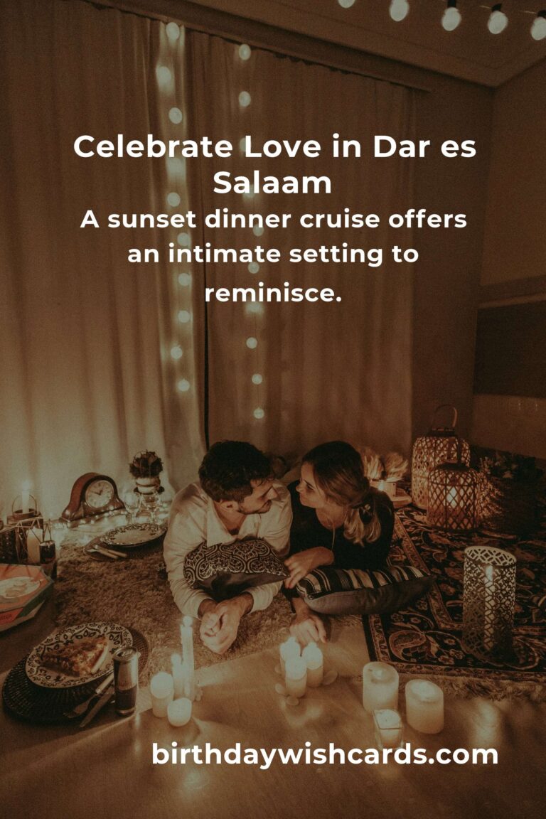 Celebrating Love: 9 Heartfelt Graduation Anniversary Ideas for Couples in Dar es Salaam