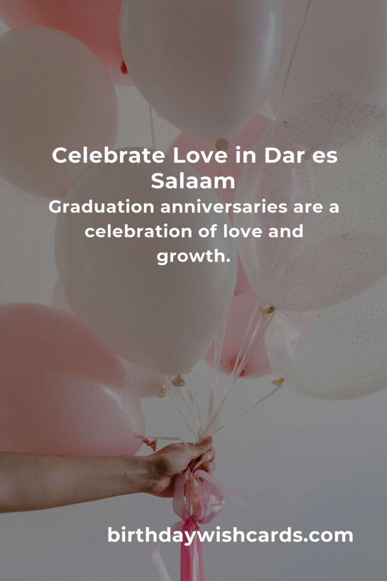 Celebrating Love: 9 Heartfelt Graduation Anniversary Ideas for Couples in Dar es Salaam