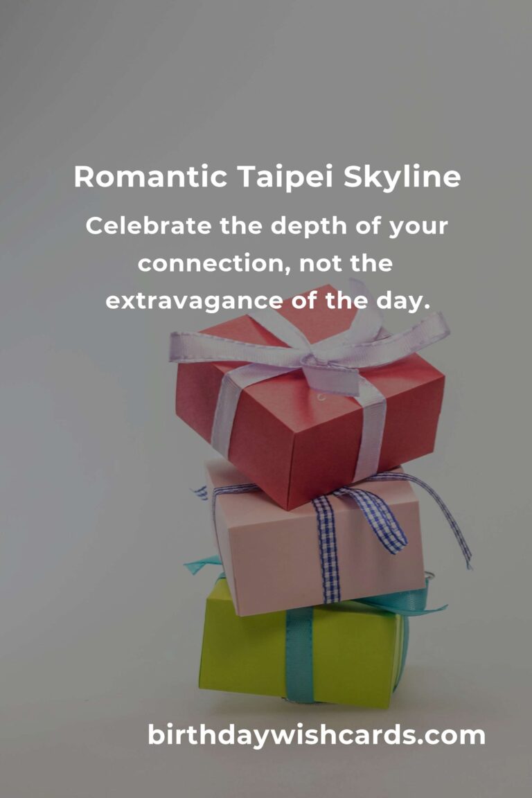 Celebrating Love: A Heartfelt Guide to Planning Your Anniversary in Taipei