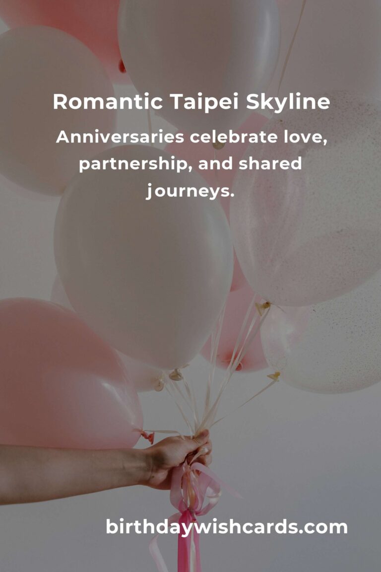 Celebrating Love: A Heartfelt Guide to Planning Your Anniversary in Taipei
