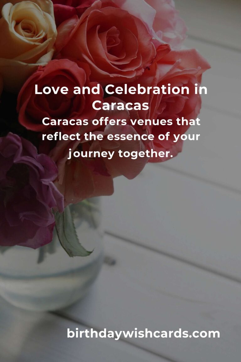 Celebrating Love: A Heartfelt Guide to Planning a Retirement Anniversary in Caracas