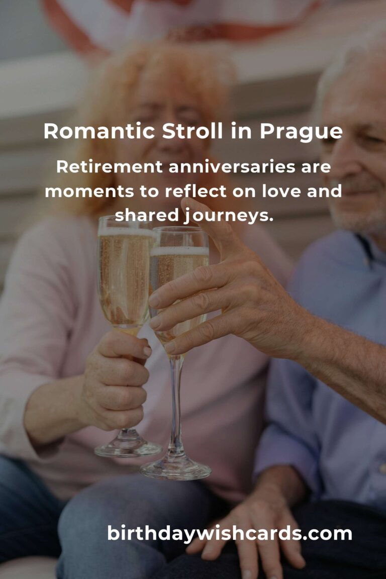 Celebrating Love: Your Ultimate Guide to a Memorable Retirement Anniversary in Prague
