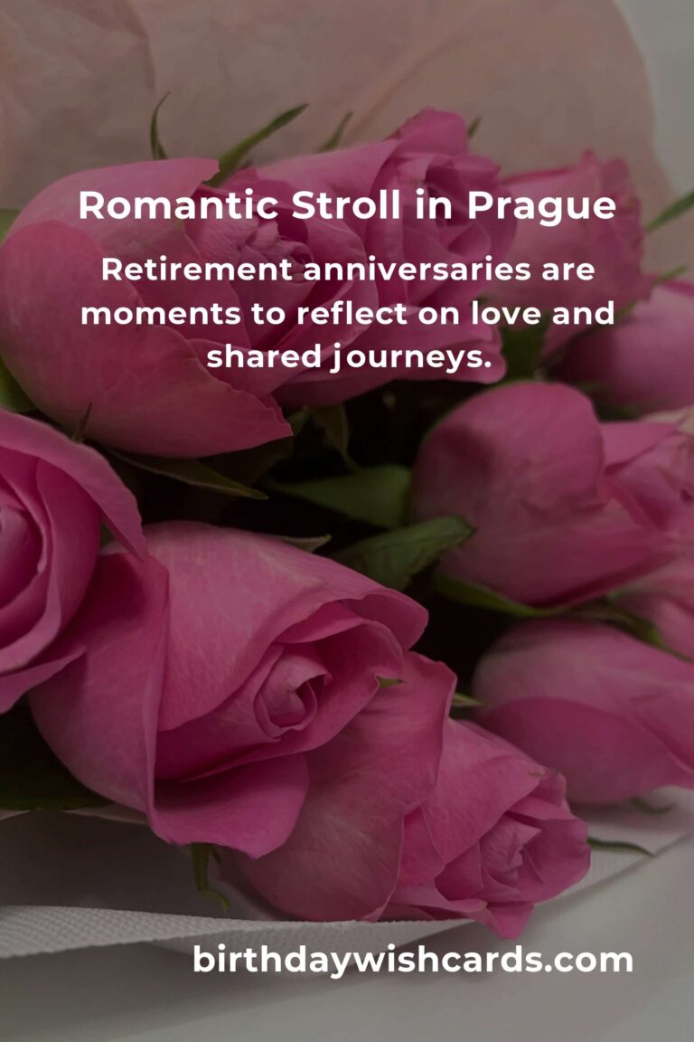 Celebrating Love: Your Ultimate Guide to a Memorable Retirement Anniversary in Prague