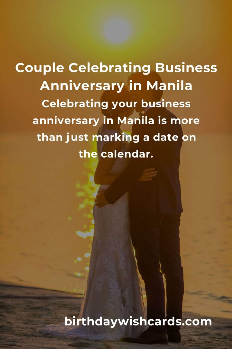 Celebrating Love and Success: 25 Heartfelt Business Anniversary Ideas for Couples in Manila