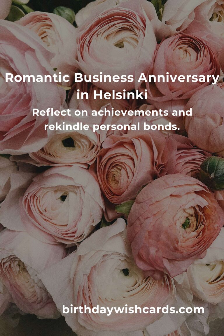 Celebrating Love and Success: 44 Business Anniversary Ideas for Couples in Helsinki