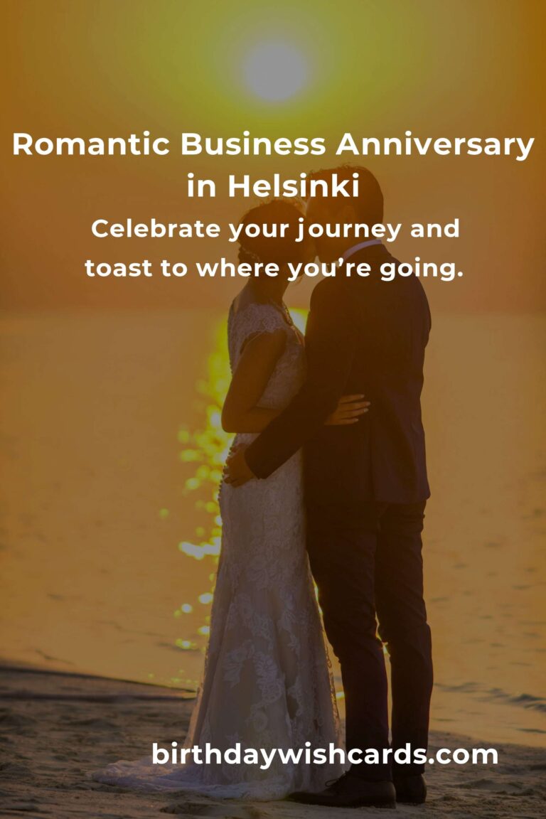 Celebrating Love and Success: 44 Business Anniversary Ideas for Couples in Helsinki