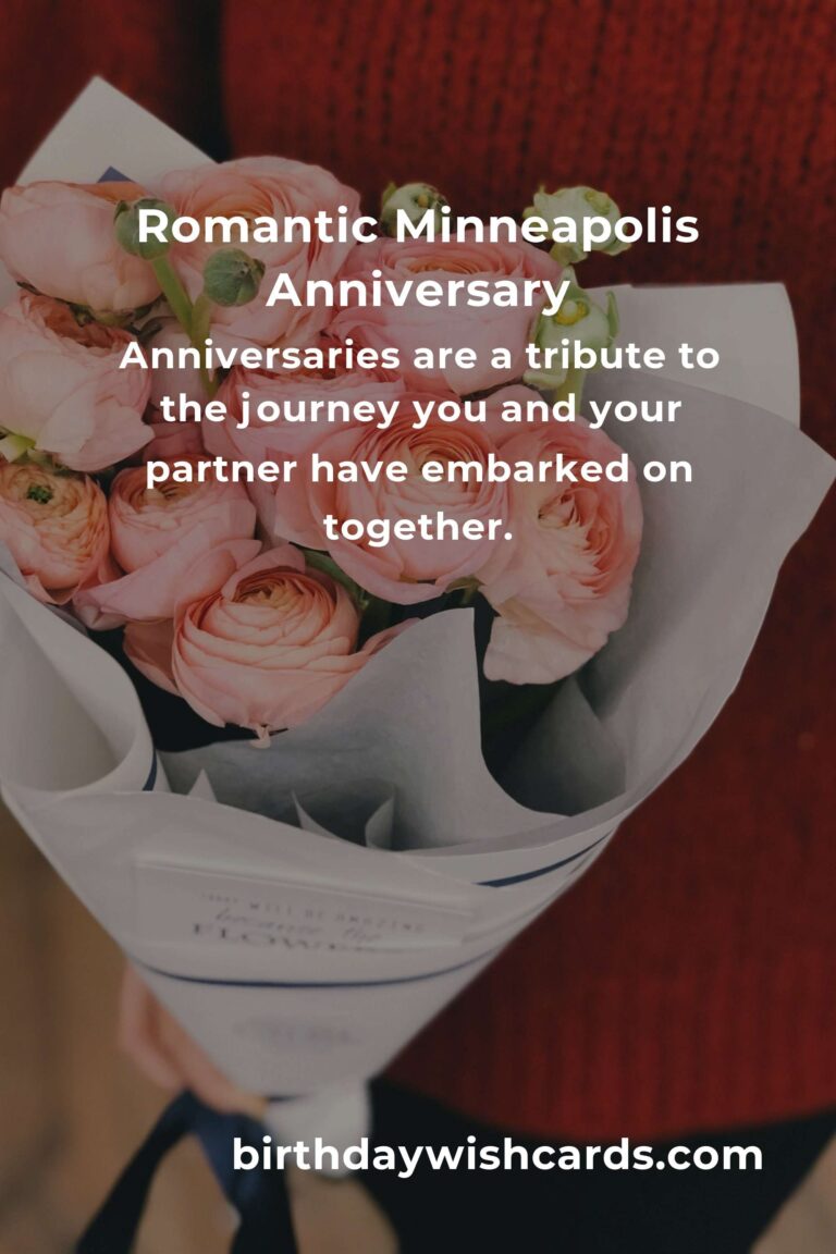 Celebrating Love in Minneapolis: Heartfelt Relationship Anniversary Ideas