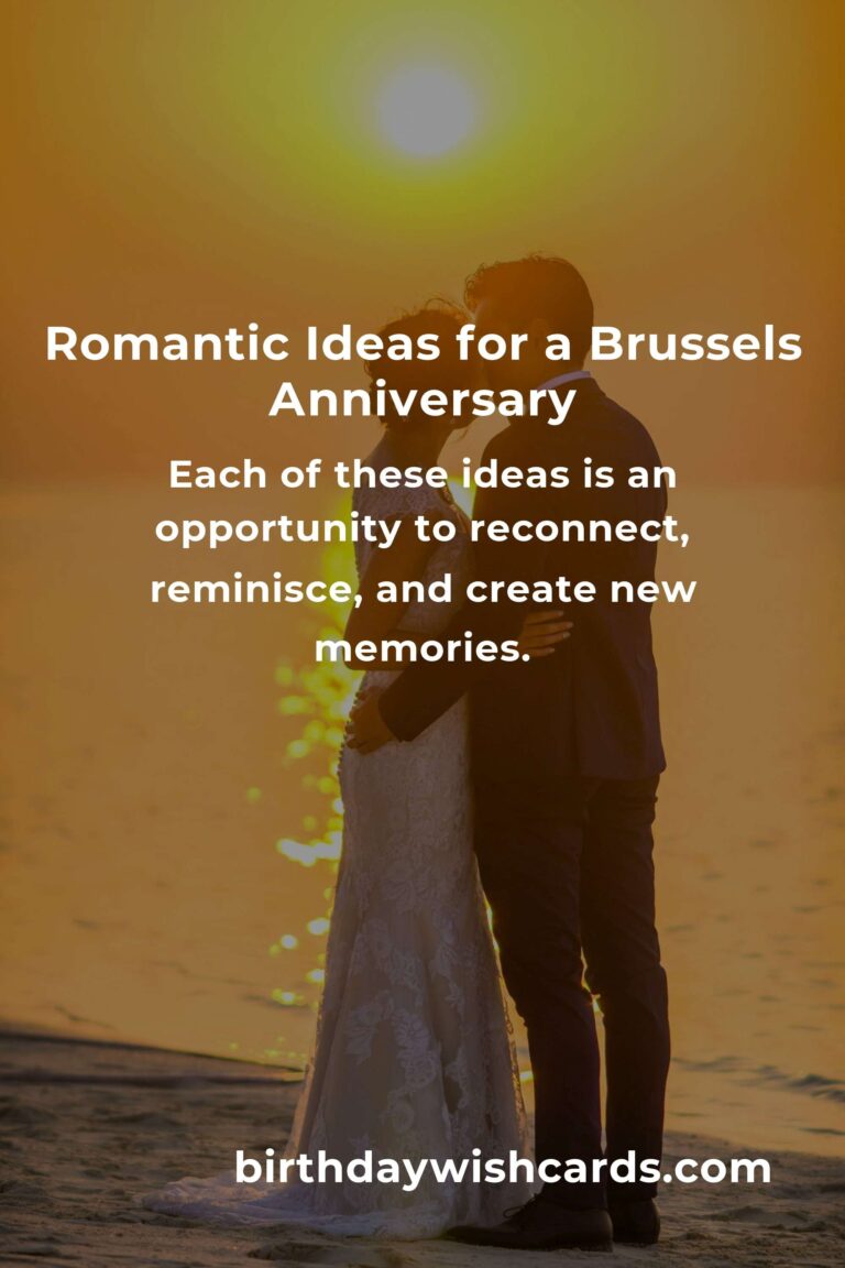 Celebrating Love in the Heart of Europe: 35 First Date Anniversary Ideas for Couples in Brussels