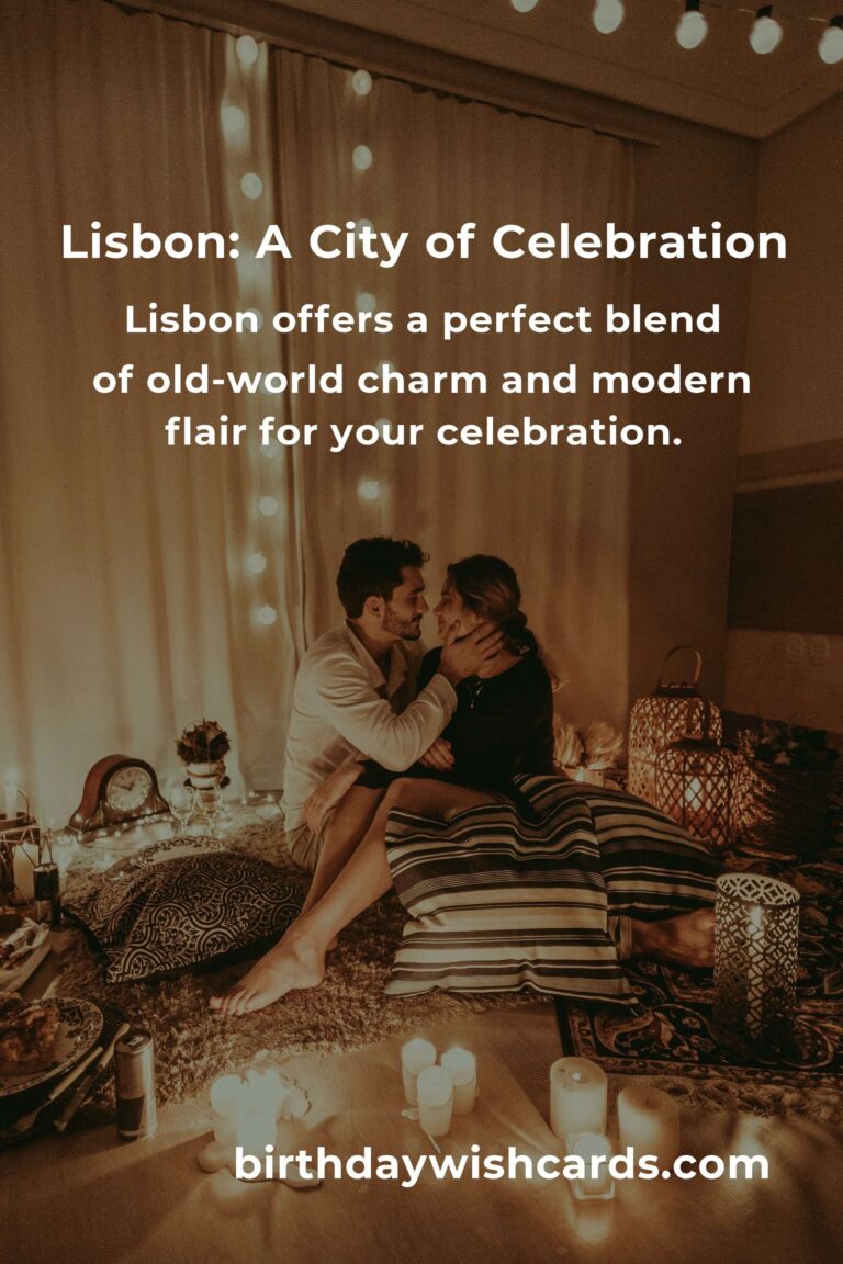 Celebrating Milestones: A Heartfelt Guide to Planning Your Business Anniversary in Lisbon
