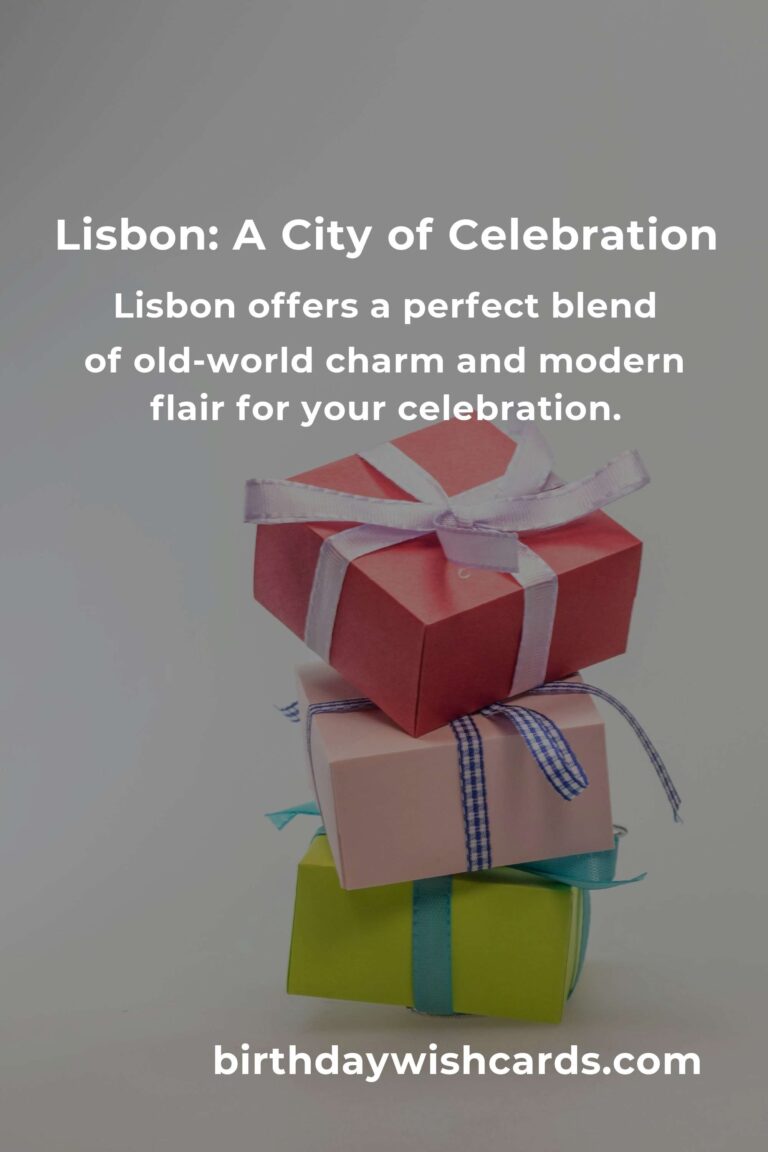 Celebrating Milestones: A Heartfelt Guide to Planning Your Business Anniversary in Lisbon