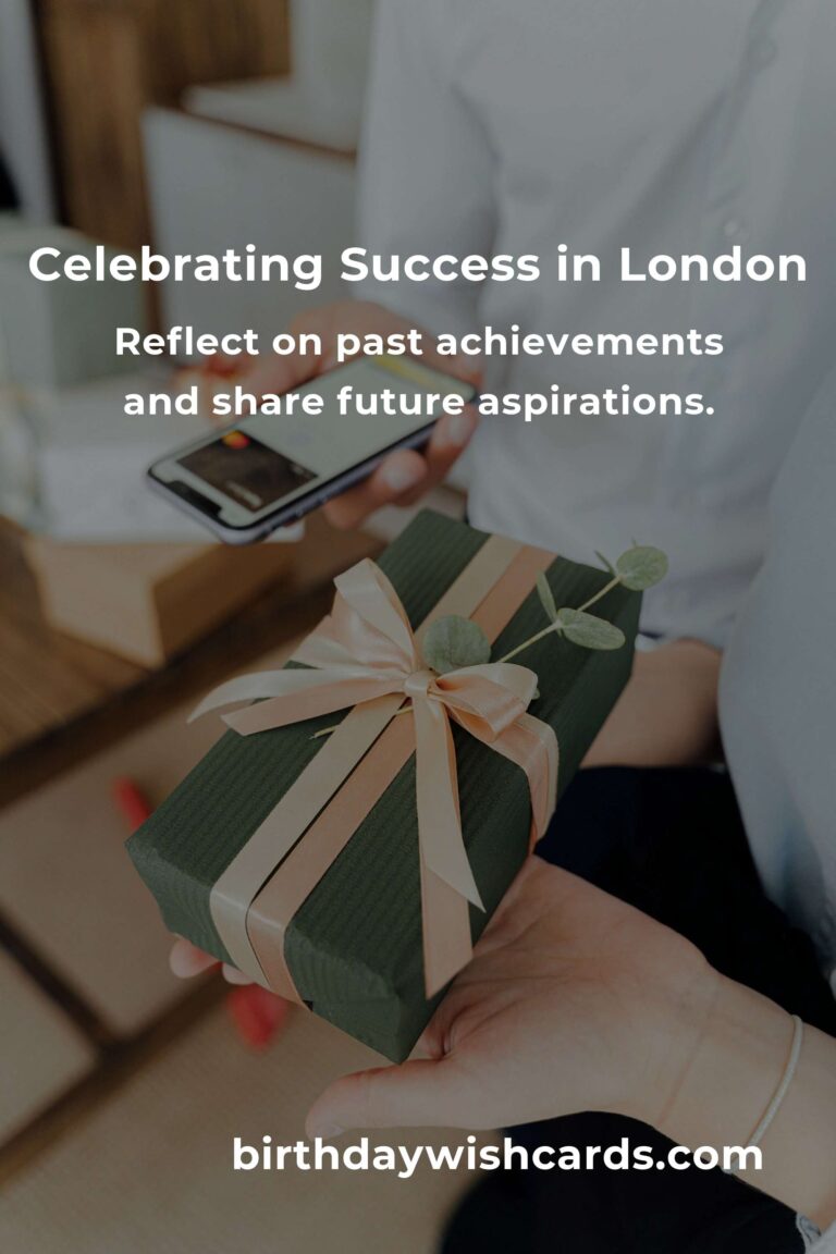 Celebrating Milestones: A Heartfelt Guide to Planning Your Business Anniversary in London
