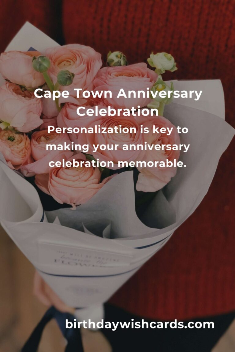 Celebrating Milestones: A Heartfelt Guide to Planning Your Company Anniversary in Beautiful Cape Town