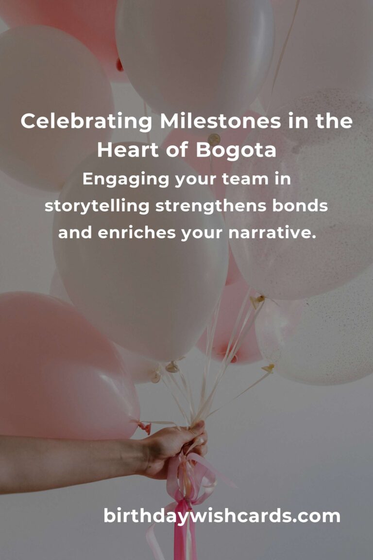 Celebrating Milestones: A Heartfelt Guide to Planning Your Company Anniversary in Bogota