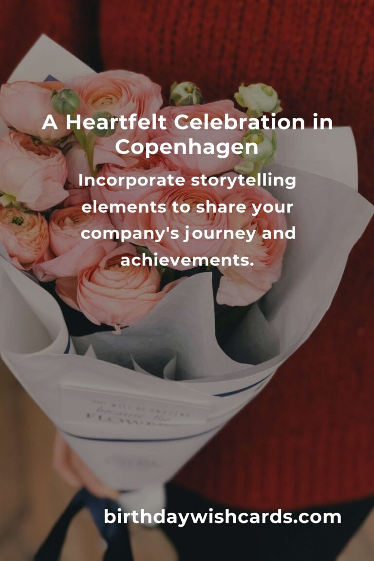 Celebrating Milestones: A Heartfelt Guide to Planning Your Company Anniversary in Copenhagen