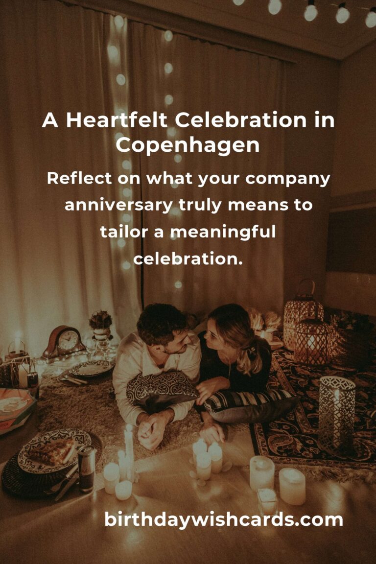 Celebrating Milestones: A Heartfelt Guide to Planning Your Company Anniversary in Copenhagen