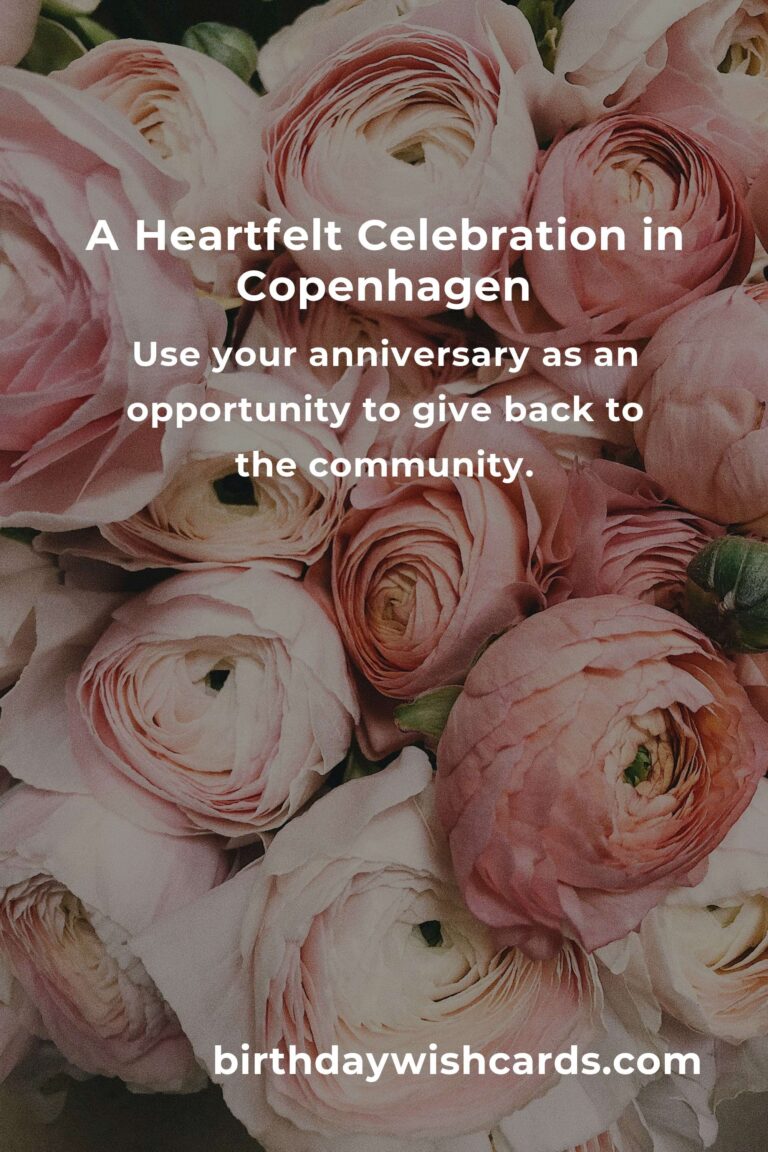 Celebrating Milestones: A Heartfelt Guide to Planning Your Company Anniversary in Copenhagen
