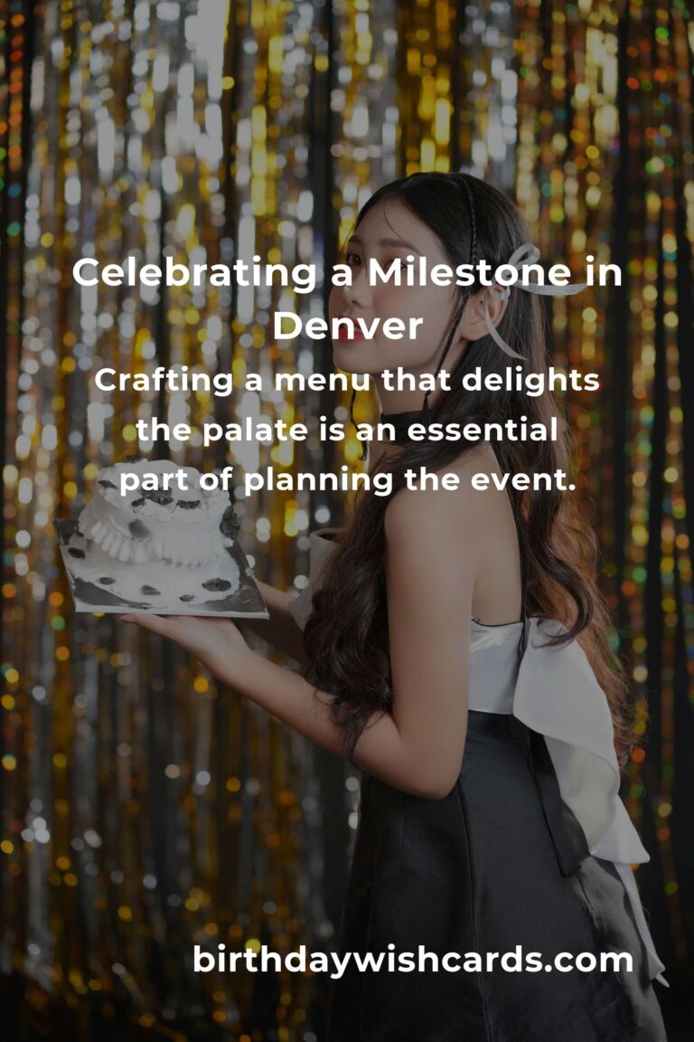 Celebrating Milestones: A Heartfelt Guide to Planning a Memorable Retirement Anniversary in Denver