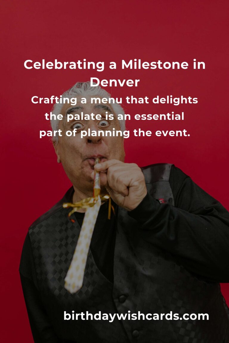 Celebrating Milestones: A Heartfelt Guide to Planning a Memorable Retirement Anniversary in Denver