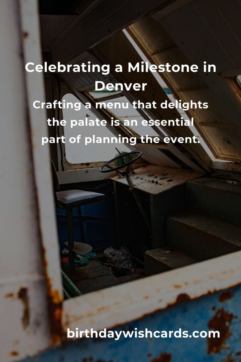 Celebrating Milestones: A Heartfelt Guide to Planning a Memorable Retirement Anniversary in Denver