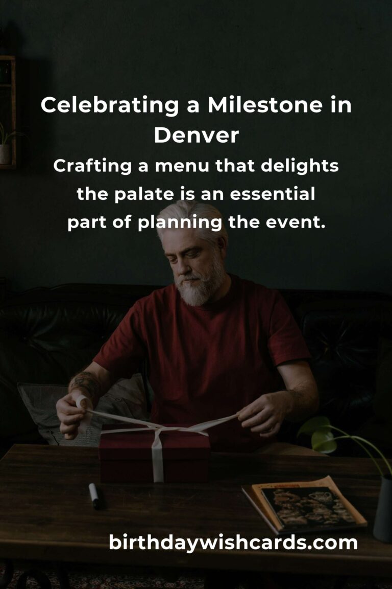 Celebrating Milestones: A Heartfelt Guide to Planning a Memorable Retirement Anniversary in Denver