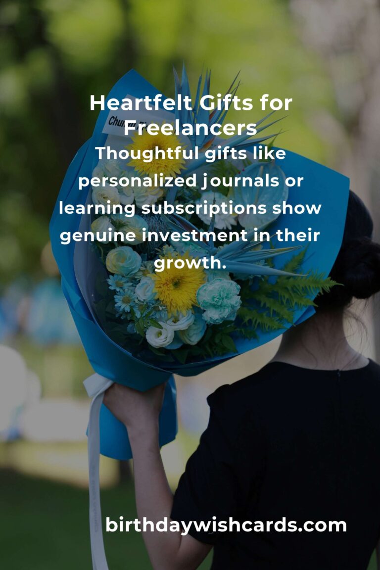 Celebrating Milestones: Heartfelt Company Anniversary Gifts for Freelancers