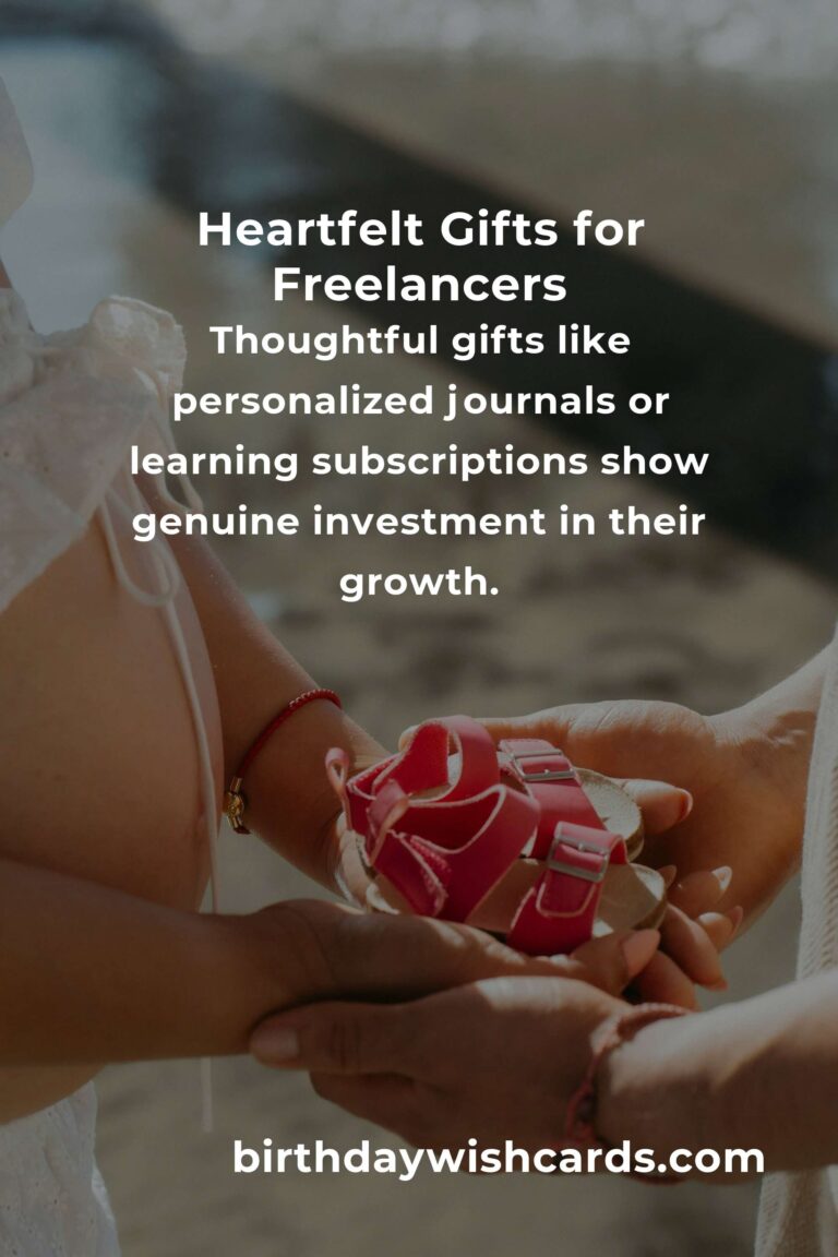 Celebrating Milestones: Heartfelt Company Anniversary Gifts for Freelancers