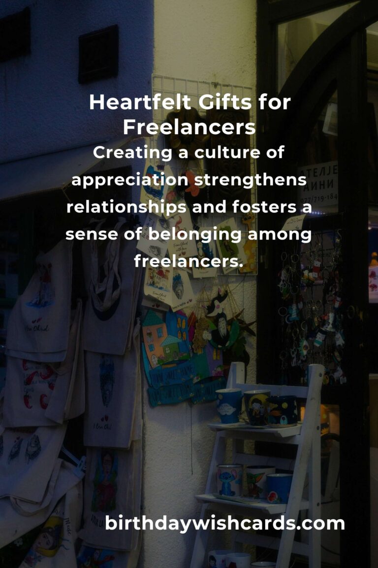 Celebrating Milestones: Heartfelt Company Anniversary Gifts for Freelancers