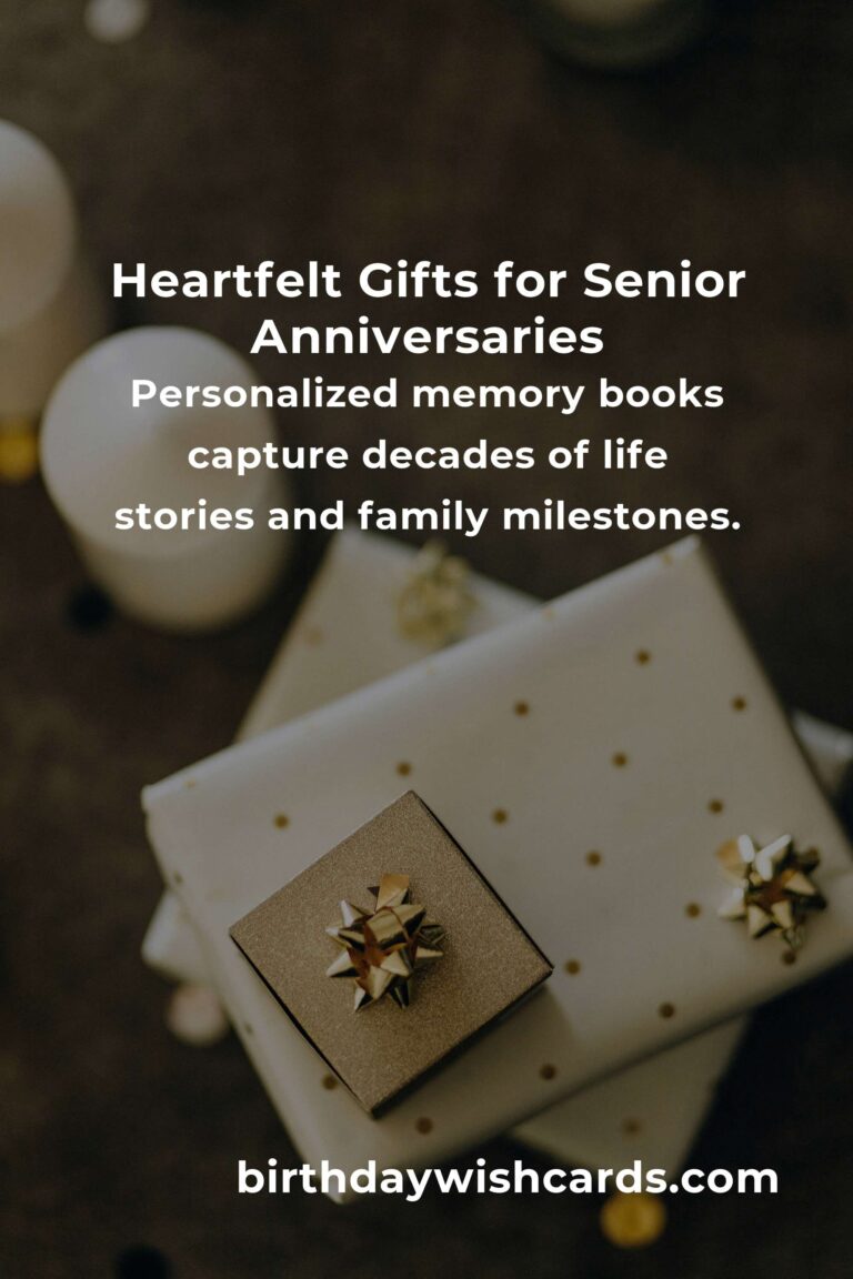 Celebrating Milestones: Heartfelt Moving Anniversary Gifts for Seniors