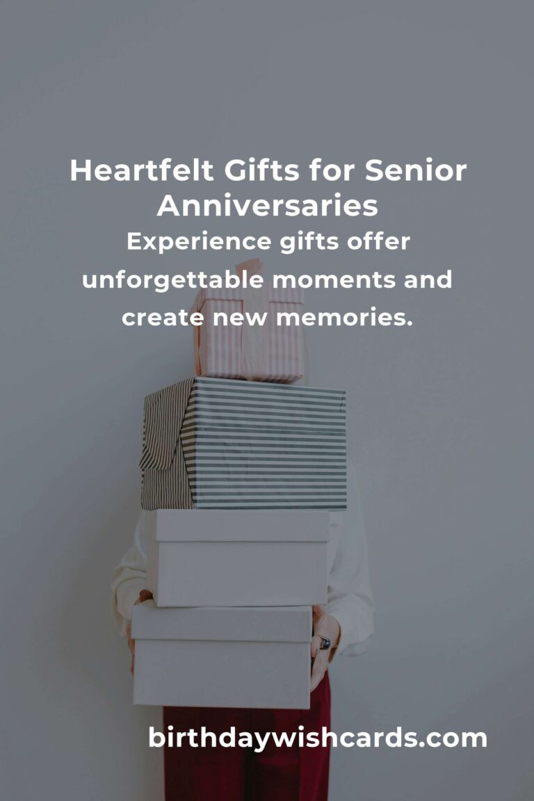 Celebrating Milestones: Heartfelt Moving Anniversary Gifts for Seniors