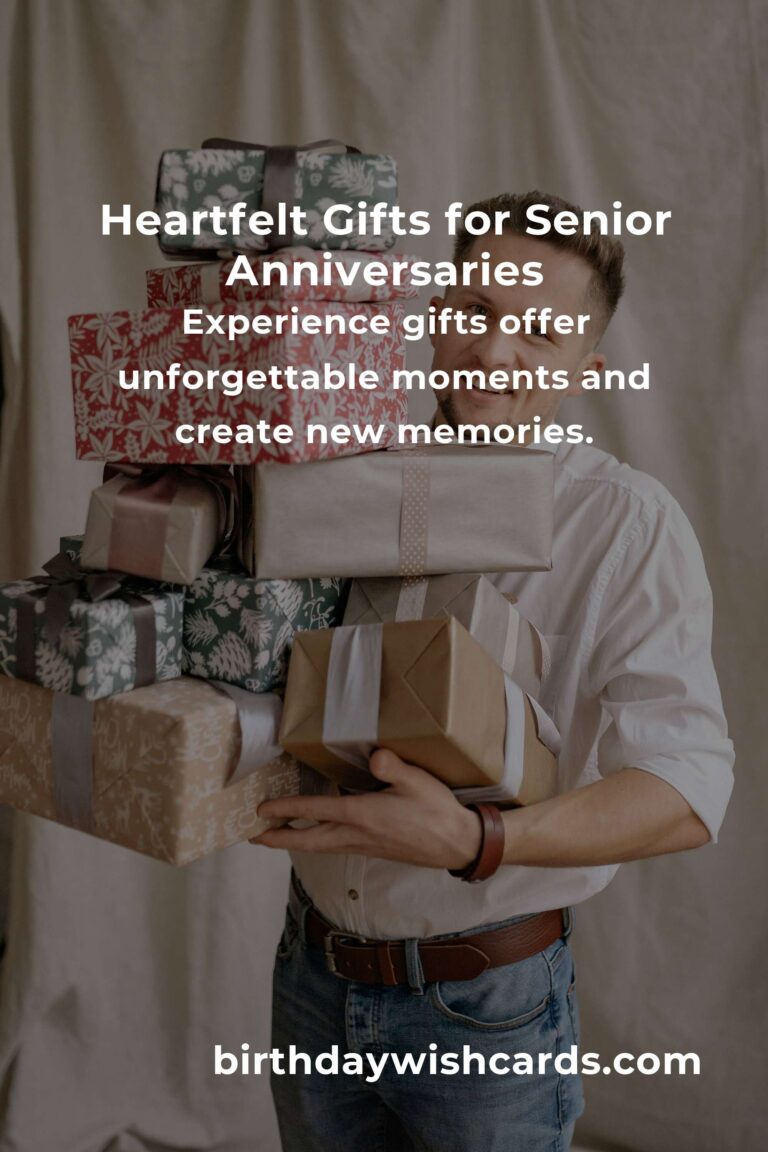 Celebrating Milestones: Heartfelt Moving Anniversary Gifts for Seniors