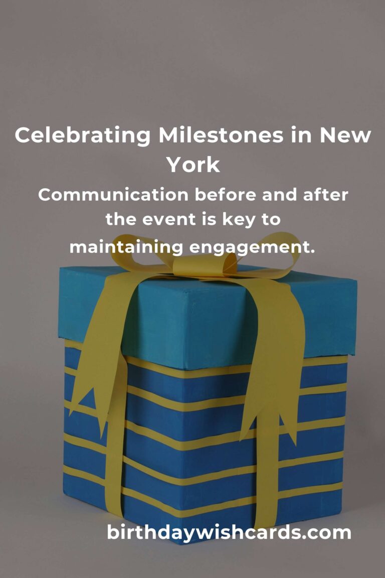 Celebrating Milestones: The Ultimate Guide to Planning a Company Anniversary in New York