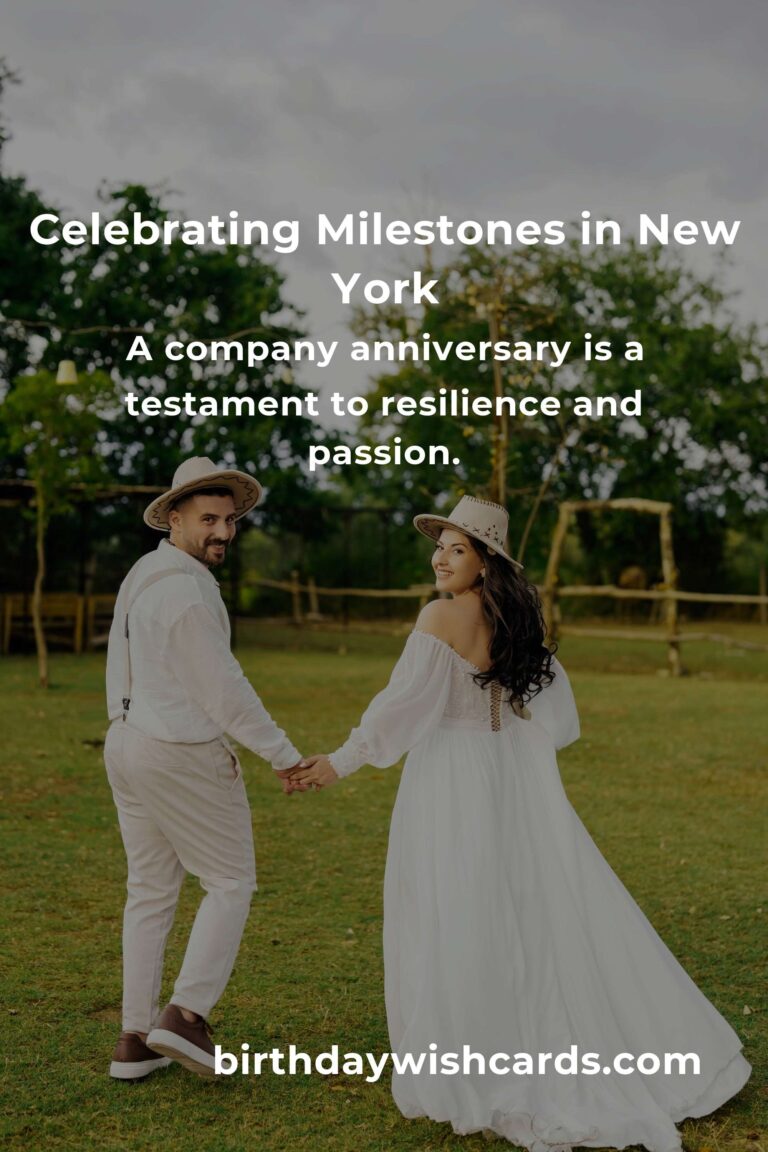 Celebrating Milestones: The Ultimate Guide to Planning a Company Anniversary in New York