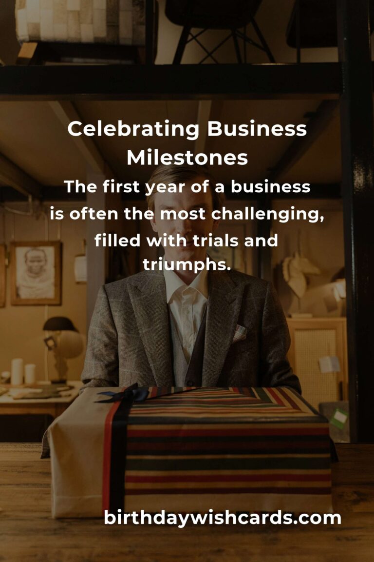 Celebrating Milestones: Unique Business Anniversary Gifts for First-Time Buyers