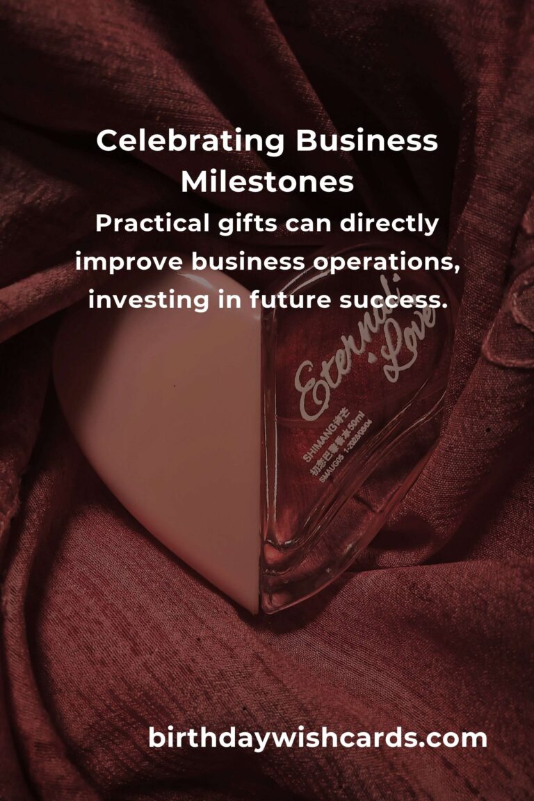 Celebrating Milestones: Unique Business Anniversary Gifts for First-Time Buyers